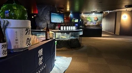 獺祭ブースの様子