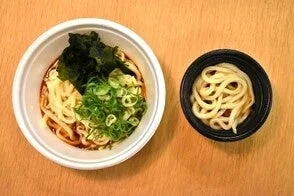 うどんの提供