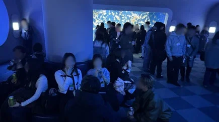 クラゲファンタジーホールの様子