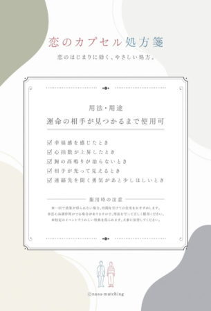 恋のカプセル処方箋