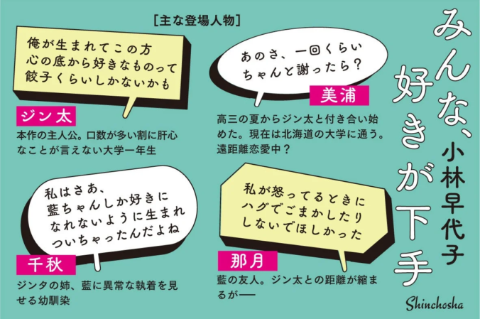 みんな、好きが下手 登場人物