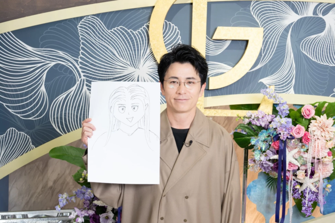 藤森慎吾さんのイラスト披露画像