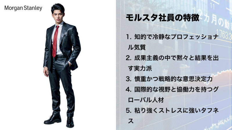 モルガン・スタンレーの男性社員