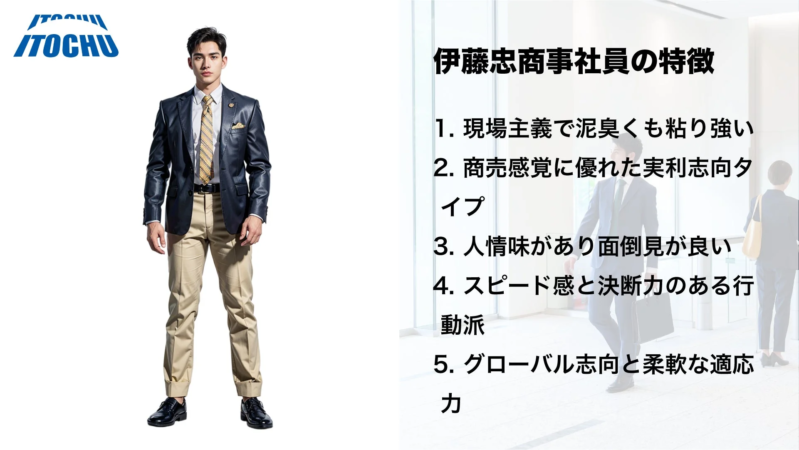 伊藤忠商事社員の特徴