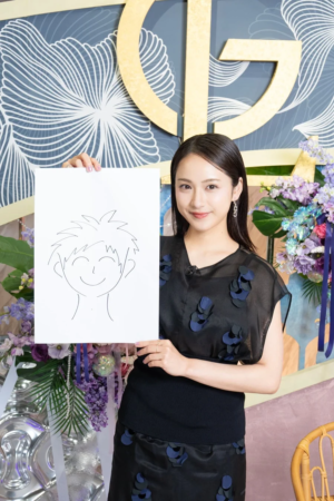 平祐奈さんのイラスト披露画像