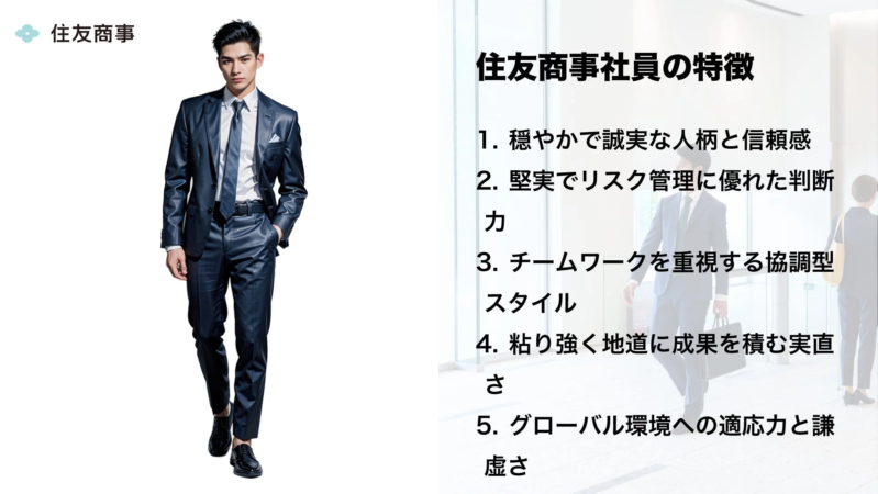 住友商事社員の特徴