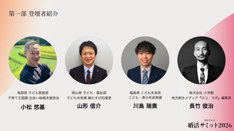 第1部登壇者の紹介