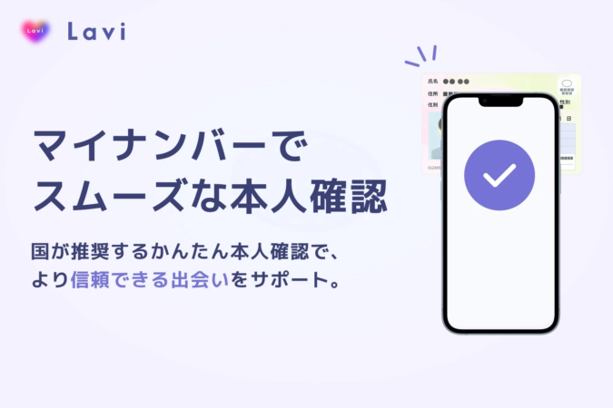 Laviのマイナンバーカード本人確認