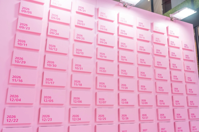日付パネル