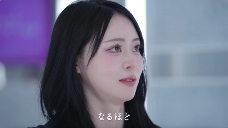 レイさんの横顔